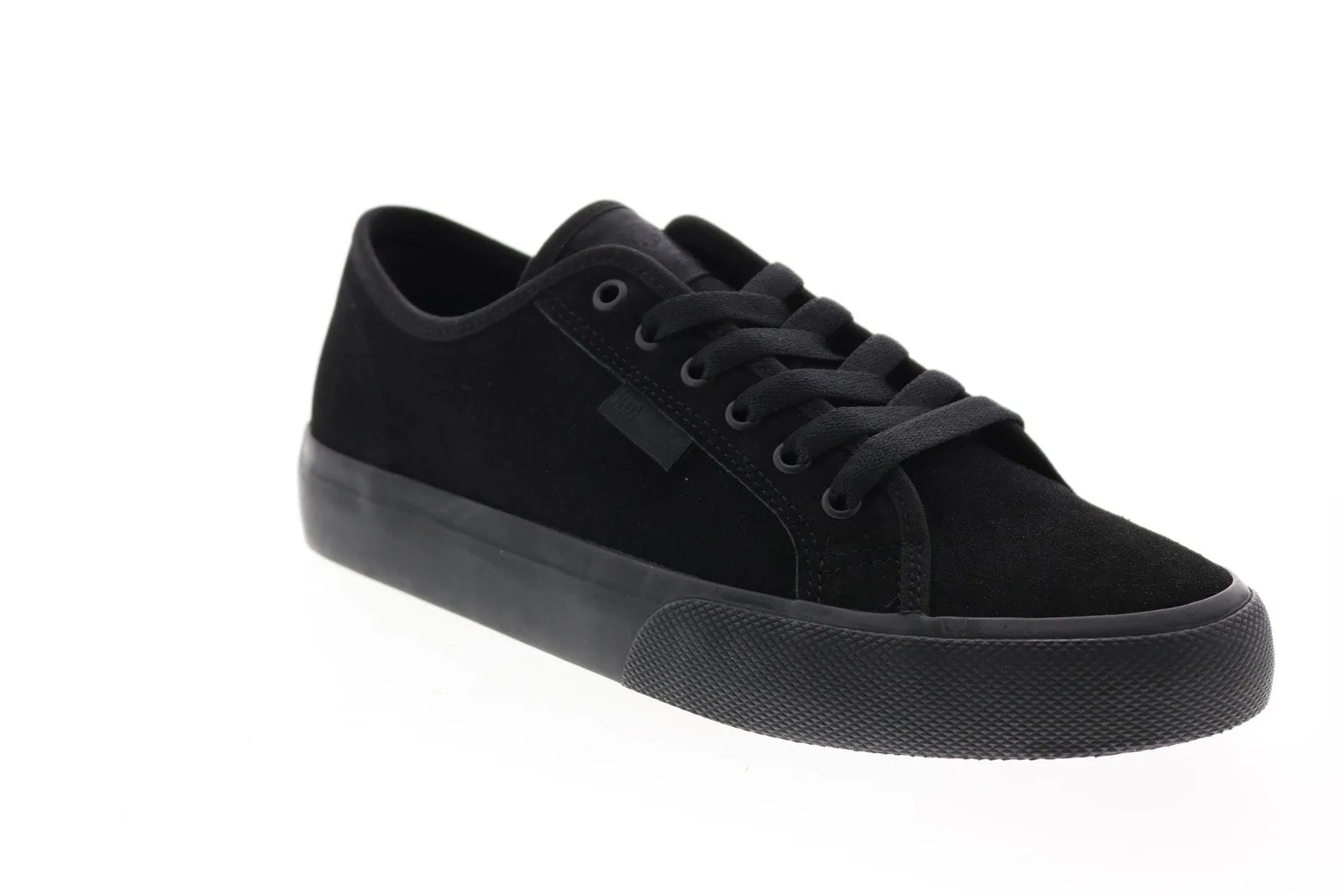 DC Black Suede Men's Skate Sneakers Shoes ADYS300679