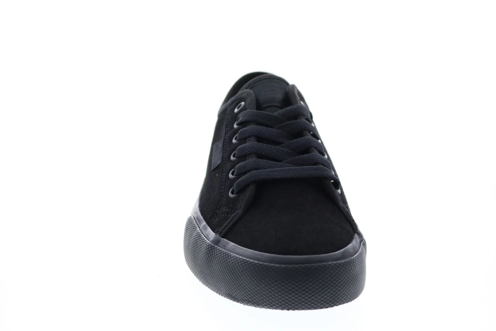 DC Black Suede Men's Skate Sneakers Shoes ADYS300679