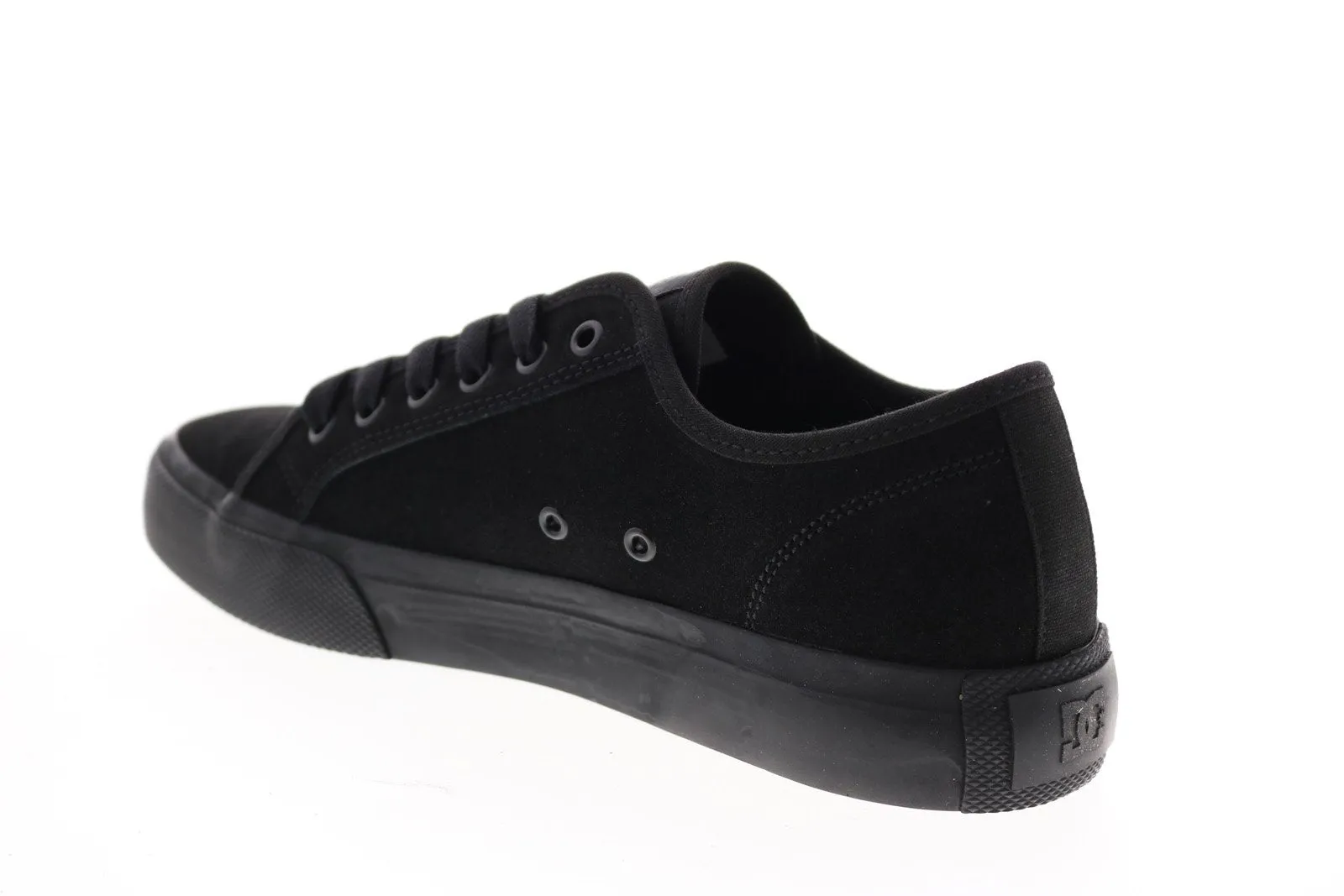 DC Black Suede Men's Skate Sneakers Shoes ADYS300679