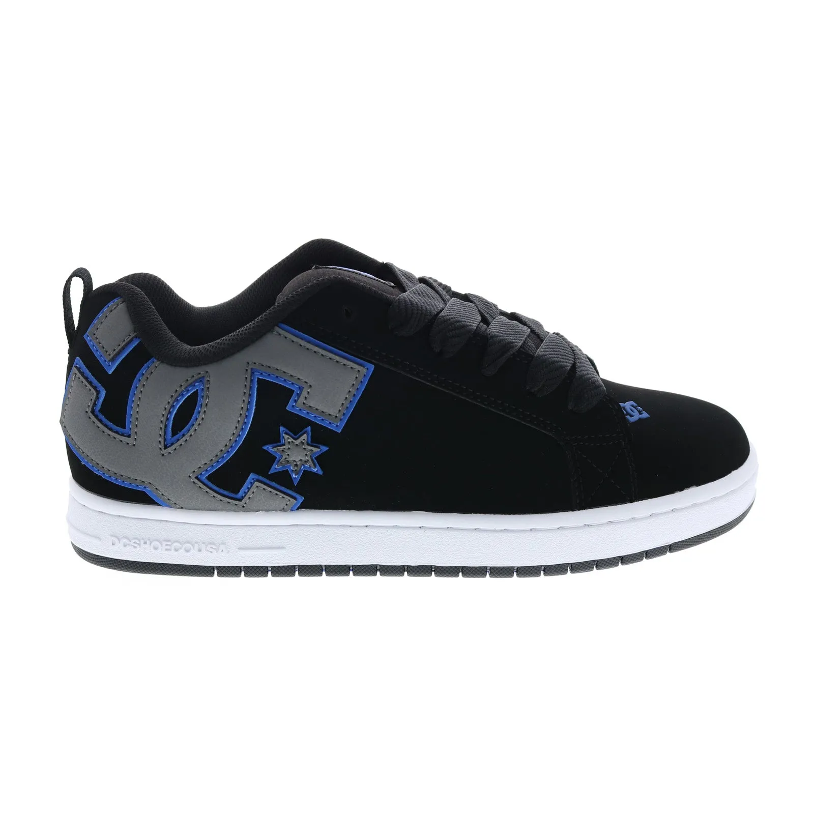 DC Court Graffik 300529-XKBS Men's Black Skate Sneakers