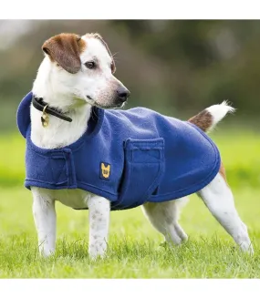 Navy Dog Drying Coat XS - Digby & Fox