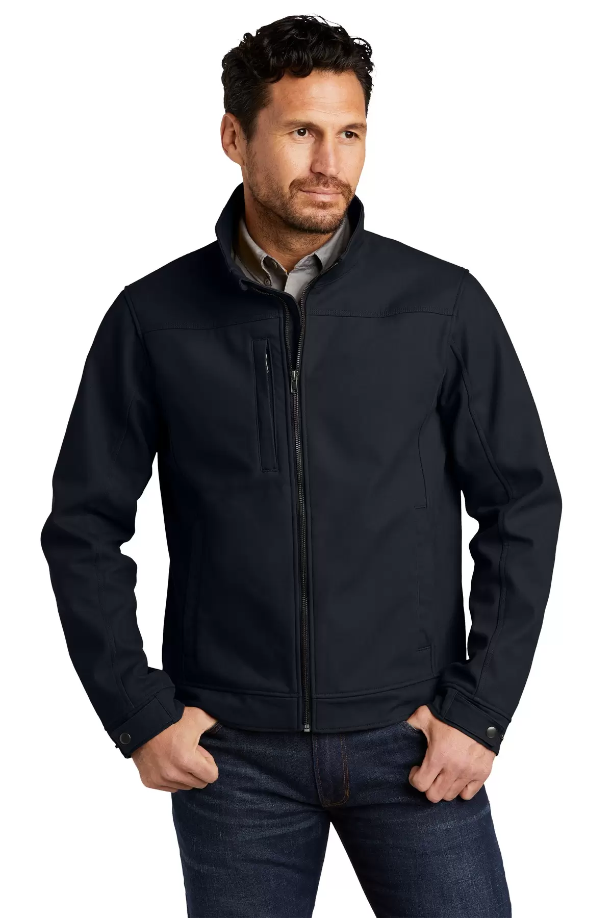 Duck Bonded Soft Shell Jacket - Cornerstone CSJ60【SKU: CSJ60】