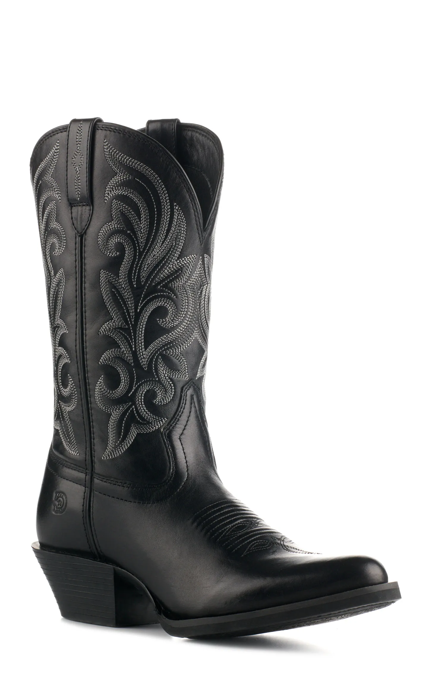 Durango Shylo Black Onyx R-Toe Cowgirl Boots.