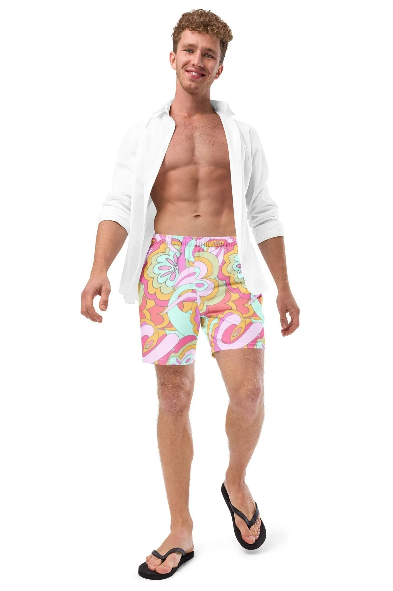 Pink Delica ECO Men's Swim Shorts