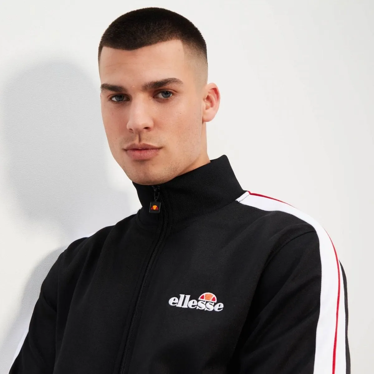 Ellesse Giandoso Track Jacket in Black