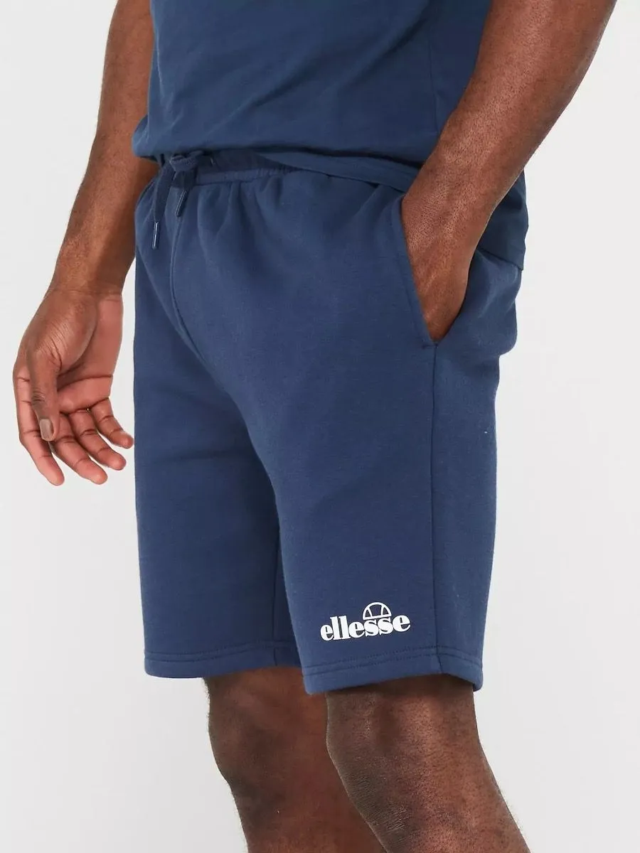 Navy Ellesse Molla Sweat Shorts