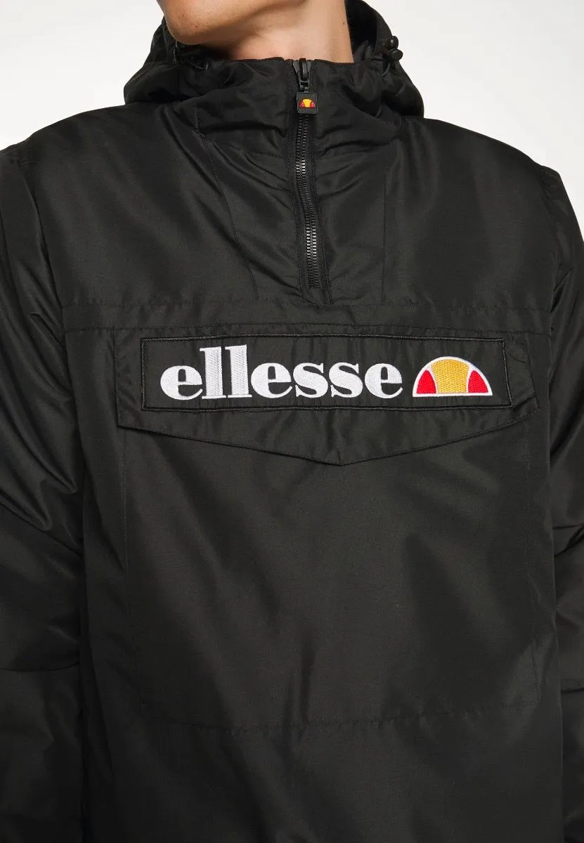 Monterini Overhead Anorak Jacket in Black by Ellesse