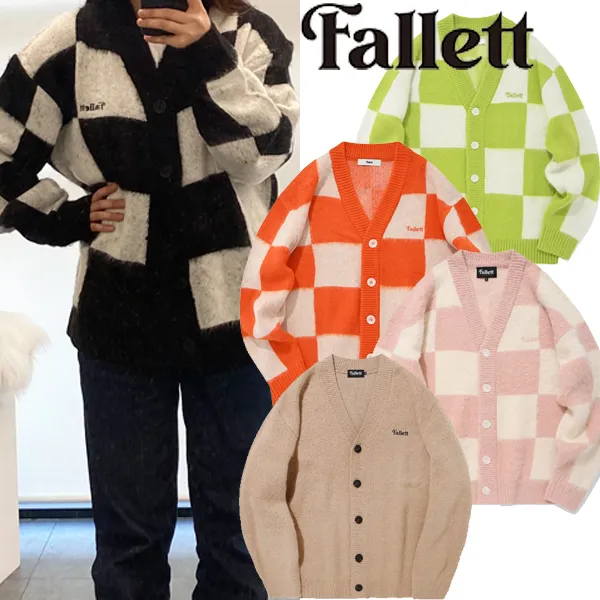 Fallett Street Style Logo Cardigans | Unisex Collection