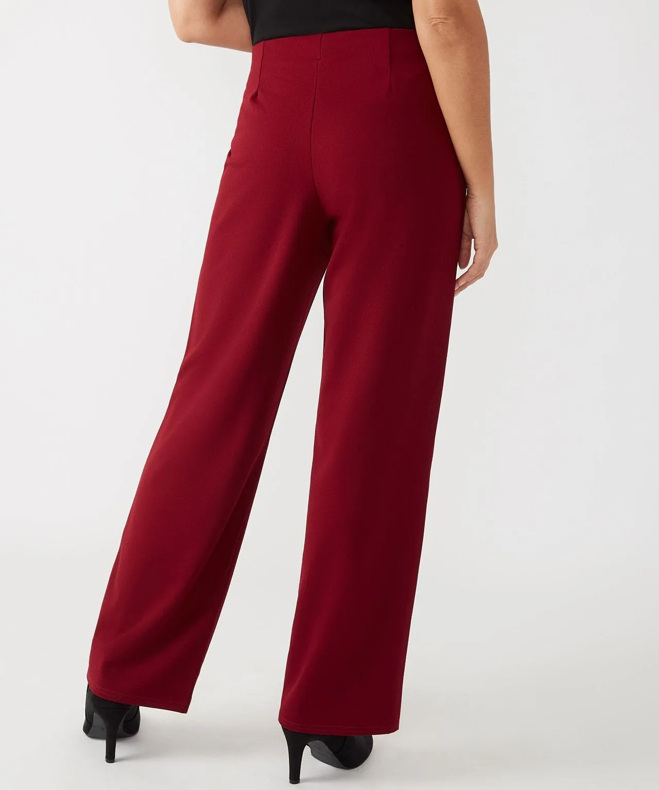 Wide Leg Jersey Trousers First Avenue