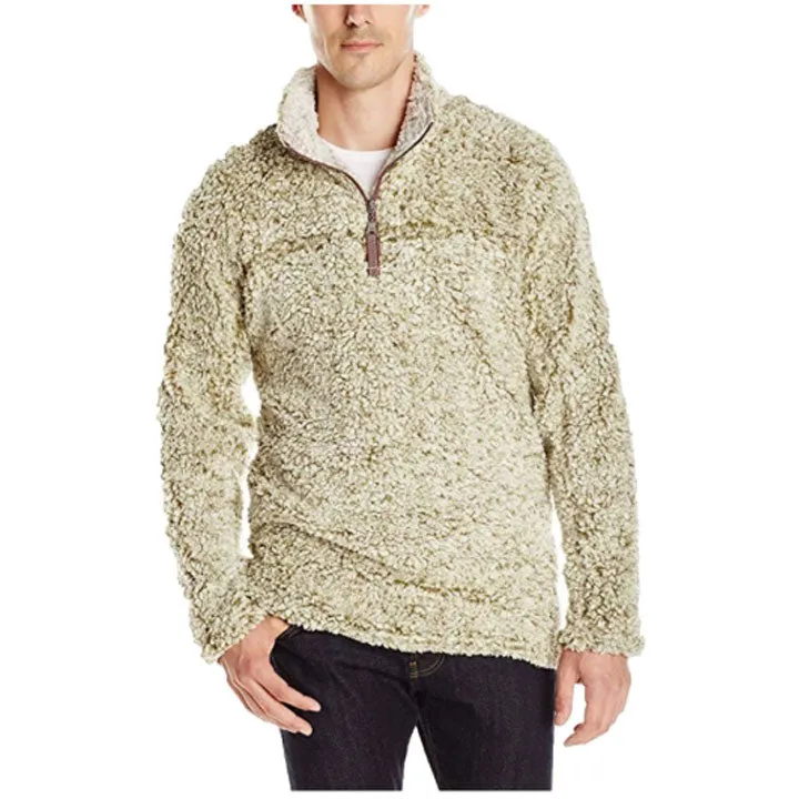 Frosty Tipped 1/4 Zip Pullover from True Grit