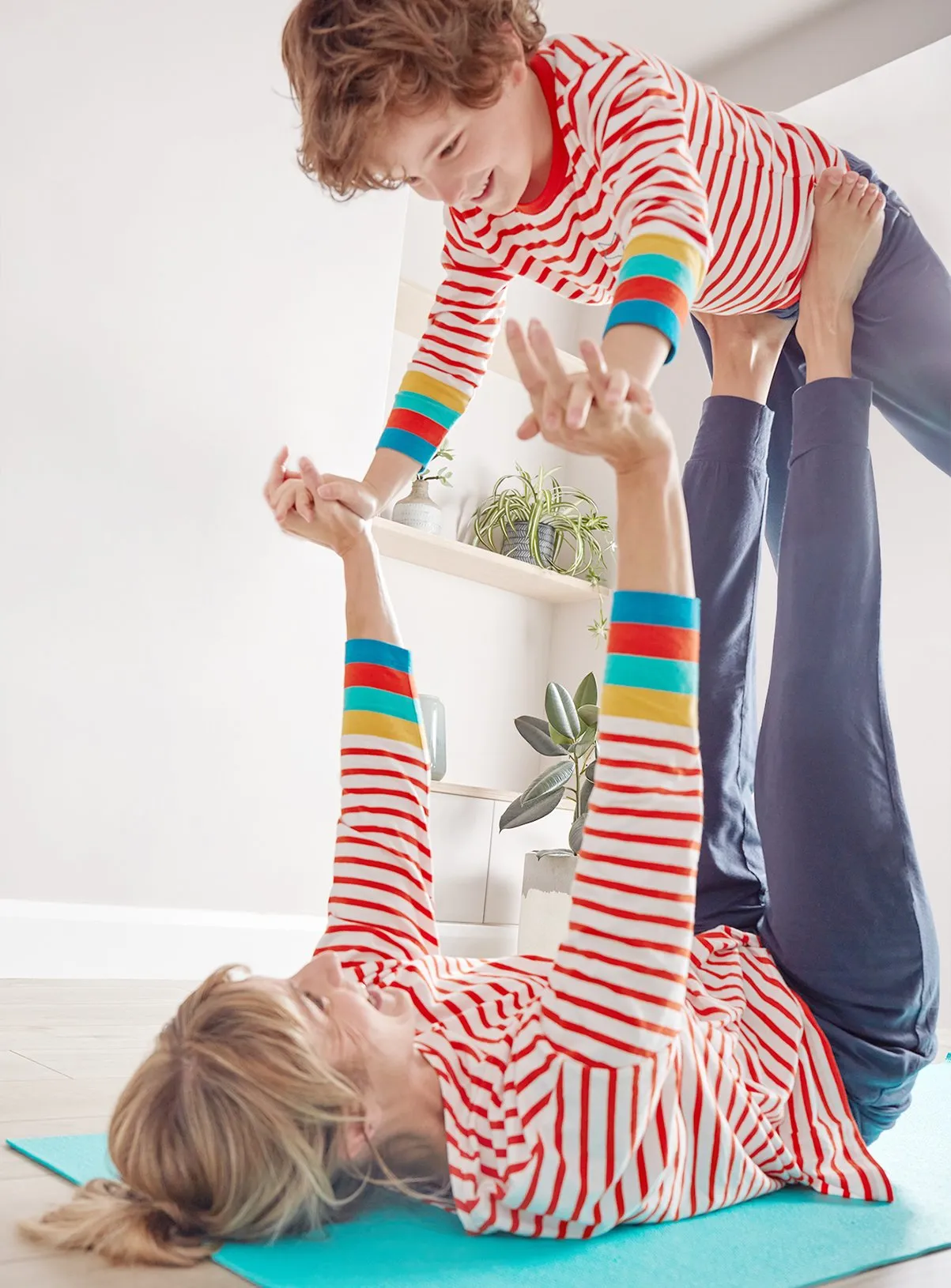 FRUGI Navy Harem Trousers