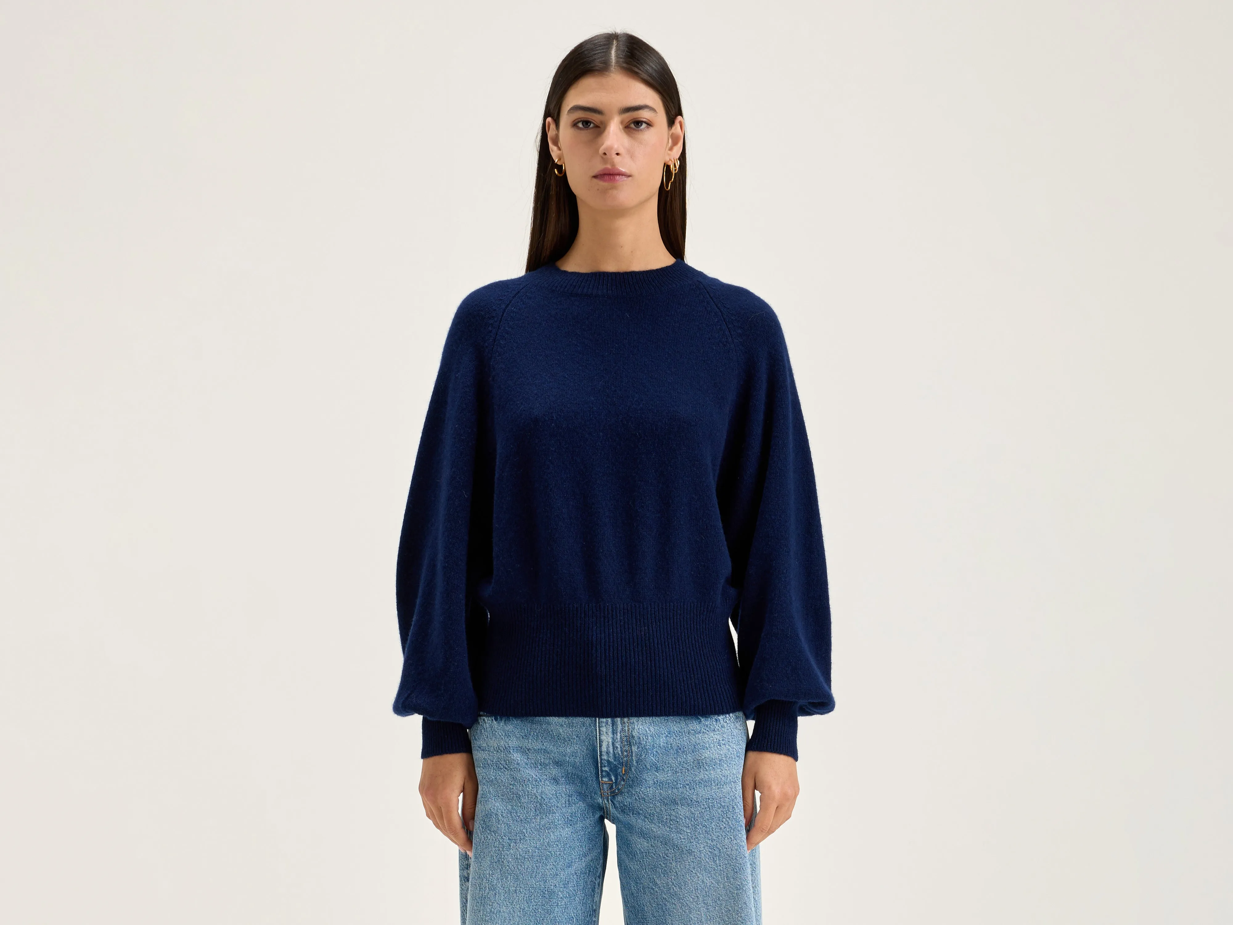 GANTO Naval Blue Sweater - Style 242 for Women