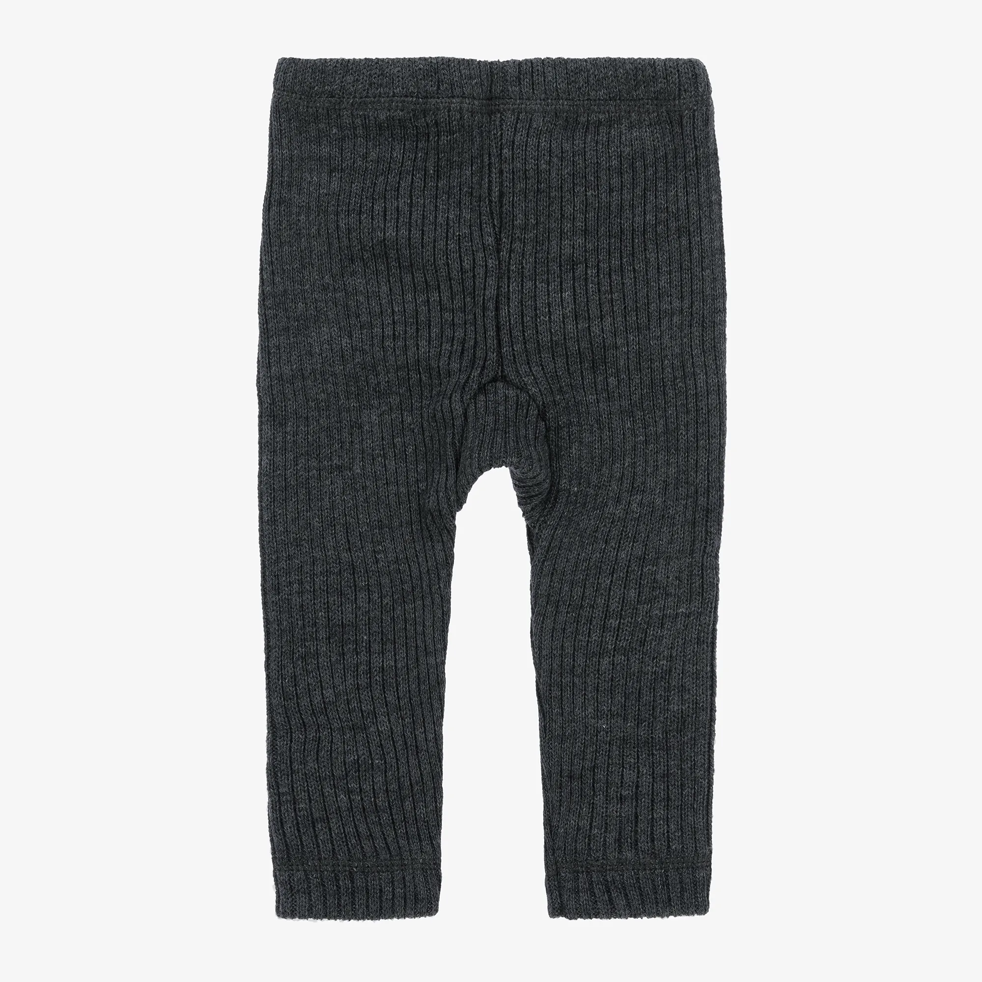 Gray Merino Wool Leggings