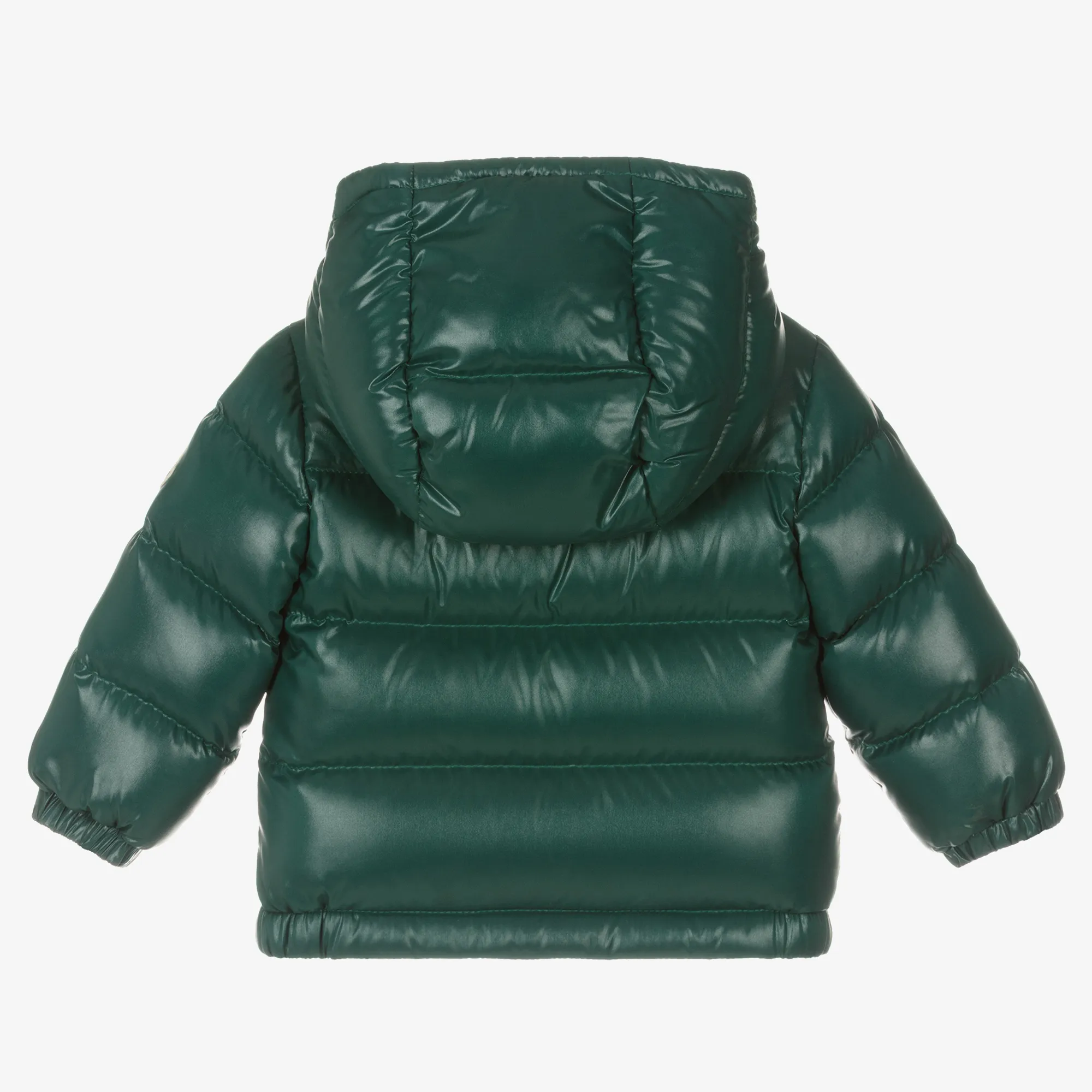 Green Varsity Padded Coat for Boys by Arslan.