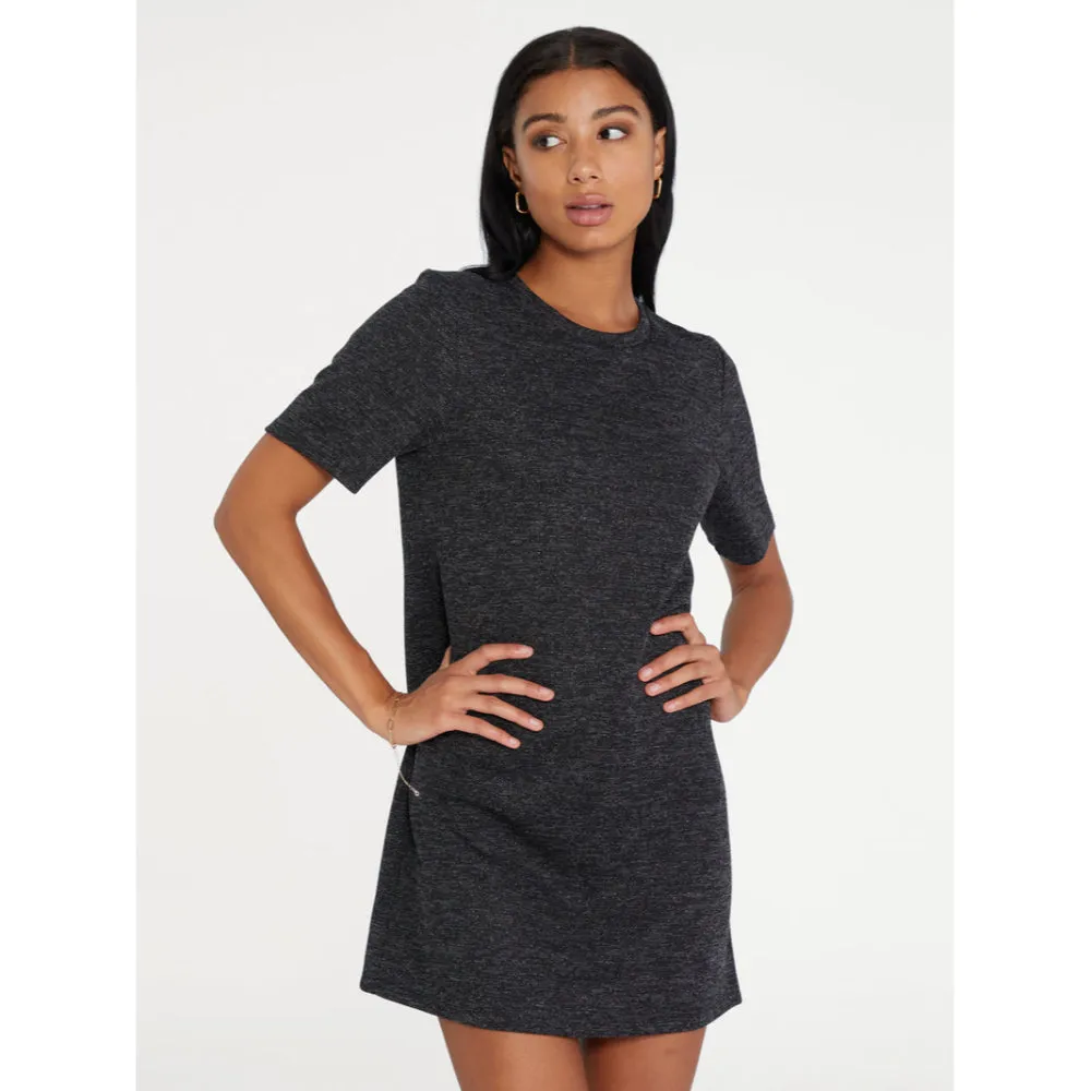 Heather Black T-Shirt Dress by Sanctuary