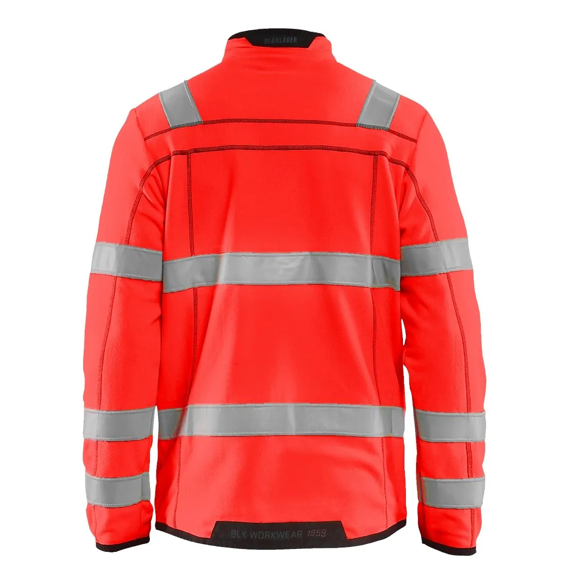 High Visibility Microfleece Jacket 4941 High Vis Yellow - Blaklader.