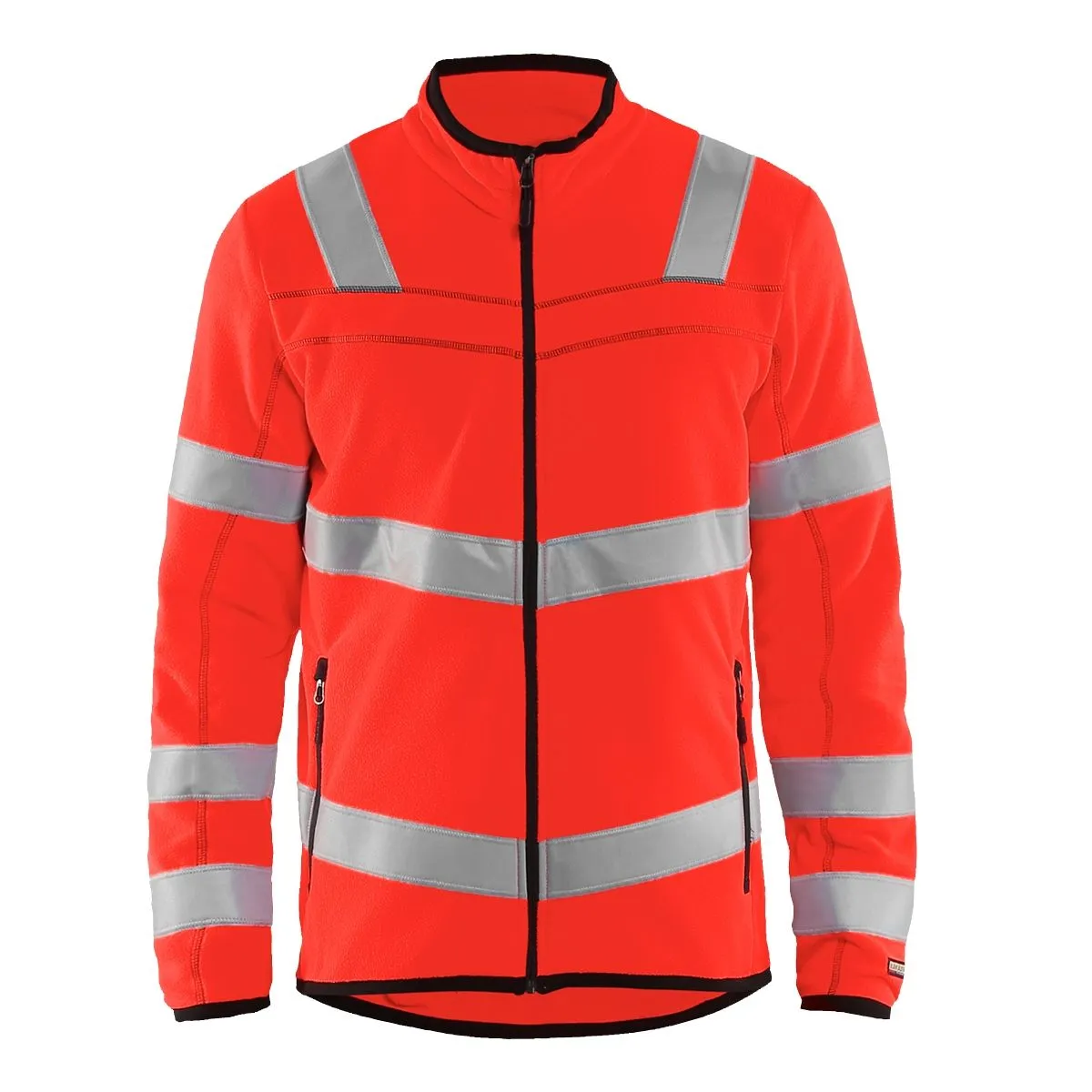 High Visibility Microfleece Jacket 4941 High Vis Yellow - Blaklader.