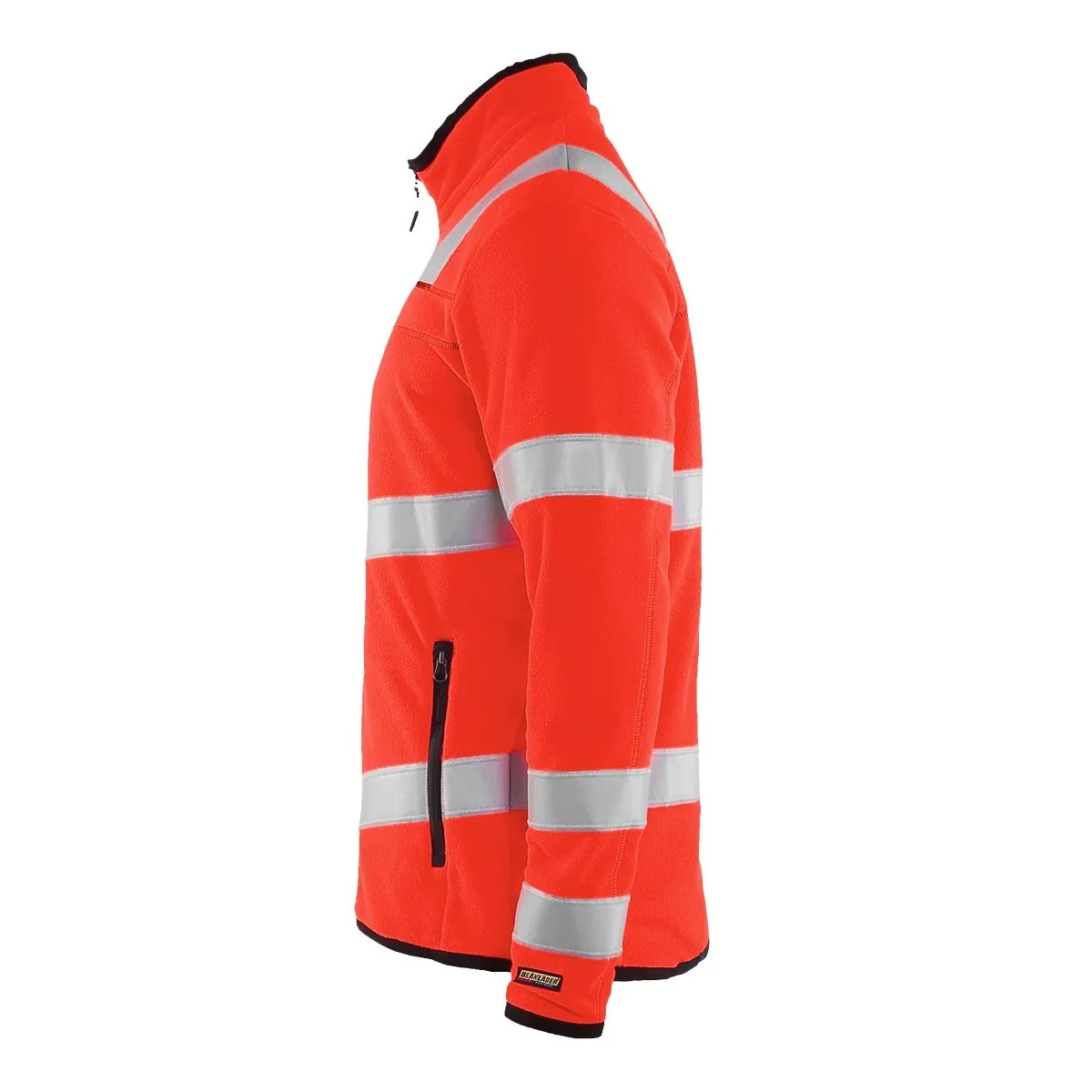 High Visibility Microfleece Jacket 4941 High Vis Yellow - Blaklader.