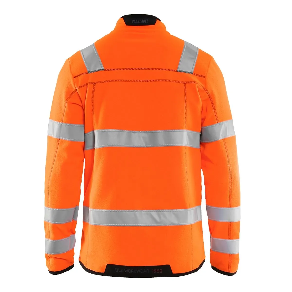 High Visibility Microfleece Jacket 4941 High Vis Yellow - Blaklader.