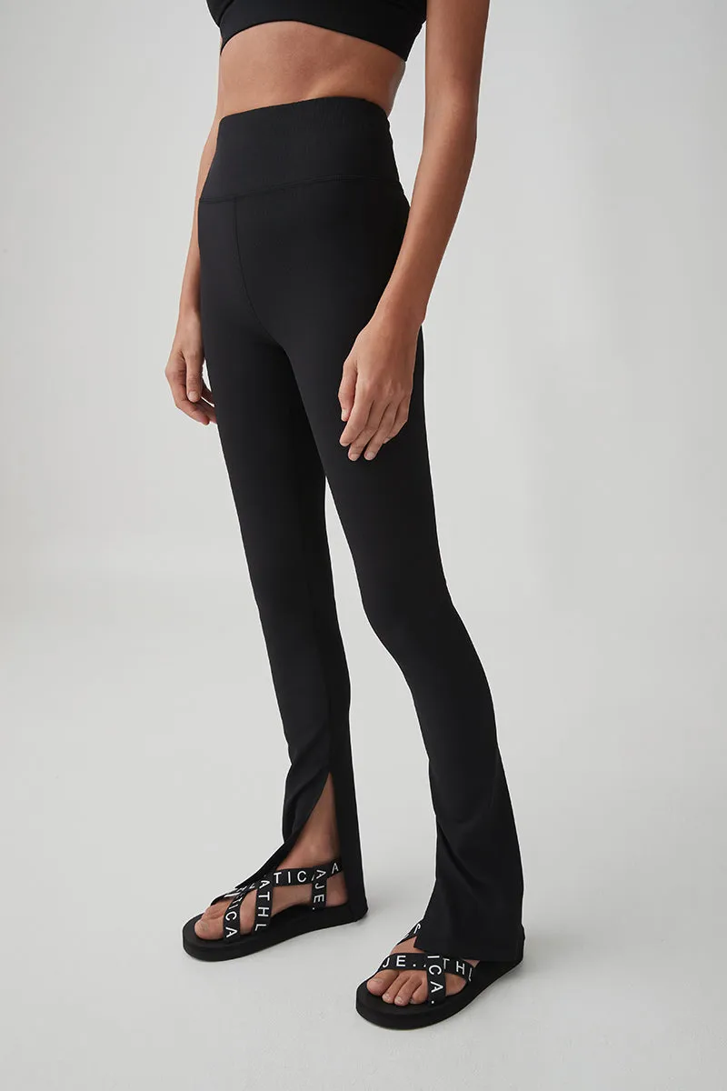 High Waisted Split Hem Leggings 205