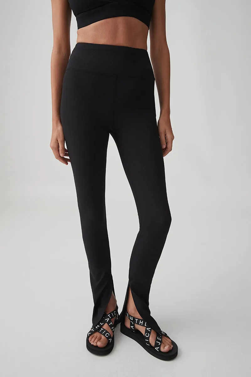 High Waisted Split Hem Leggings 205