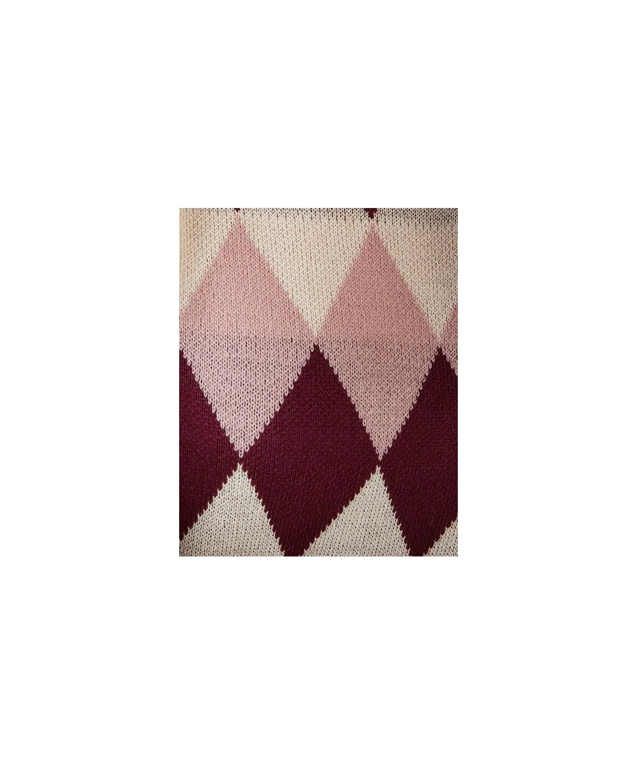 Stylish Intarsia Sweater