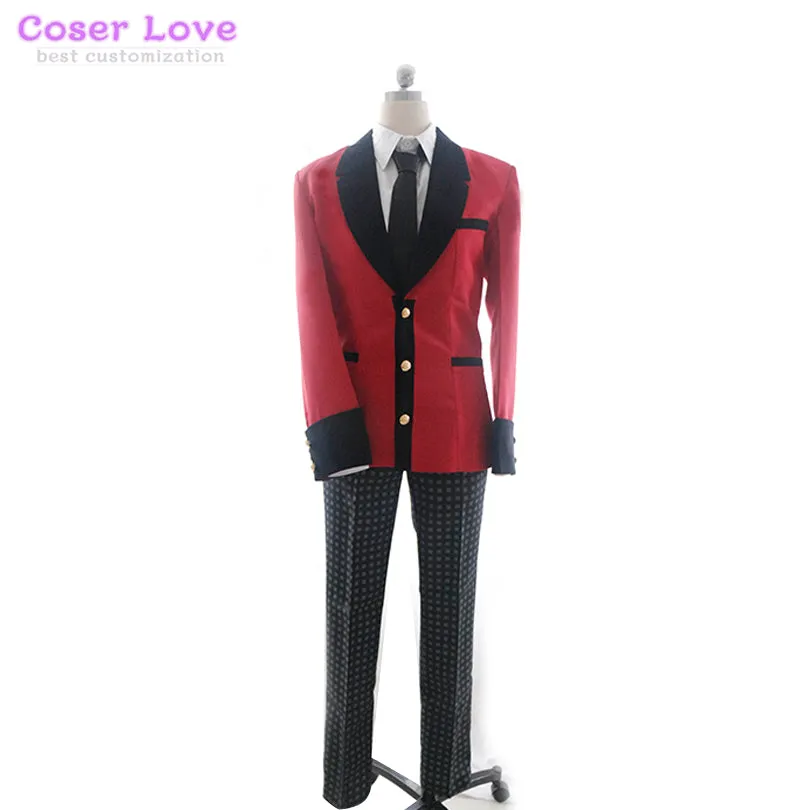 Kakegurui Yumeko Jabami Costume for Cosplay Carnaval Halloween Christmas Party