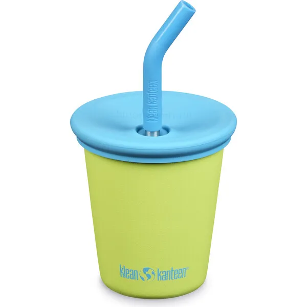 Klean Kanteen Kids Cup 10 oz with Straw Lid - Juicy Pear