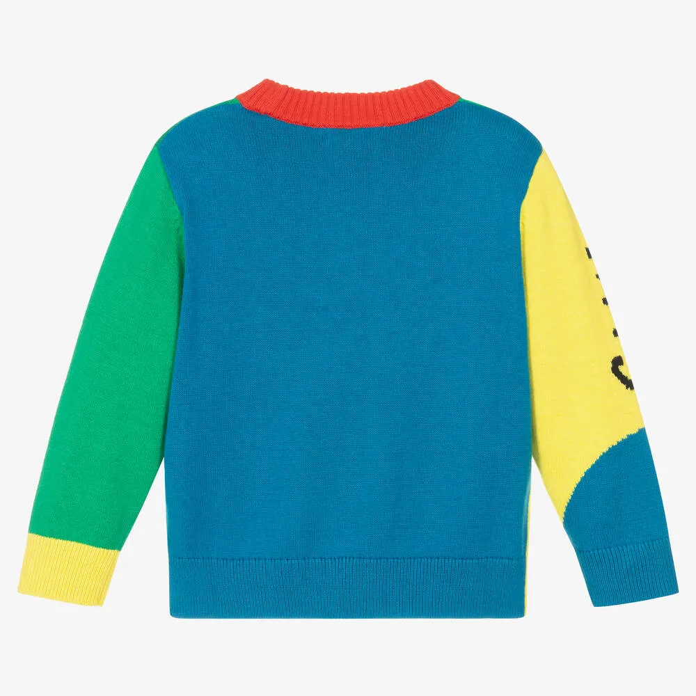 Knitted Cotton Sweater for Boys