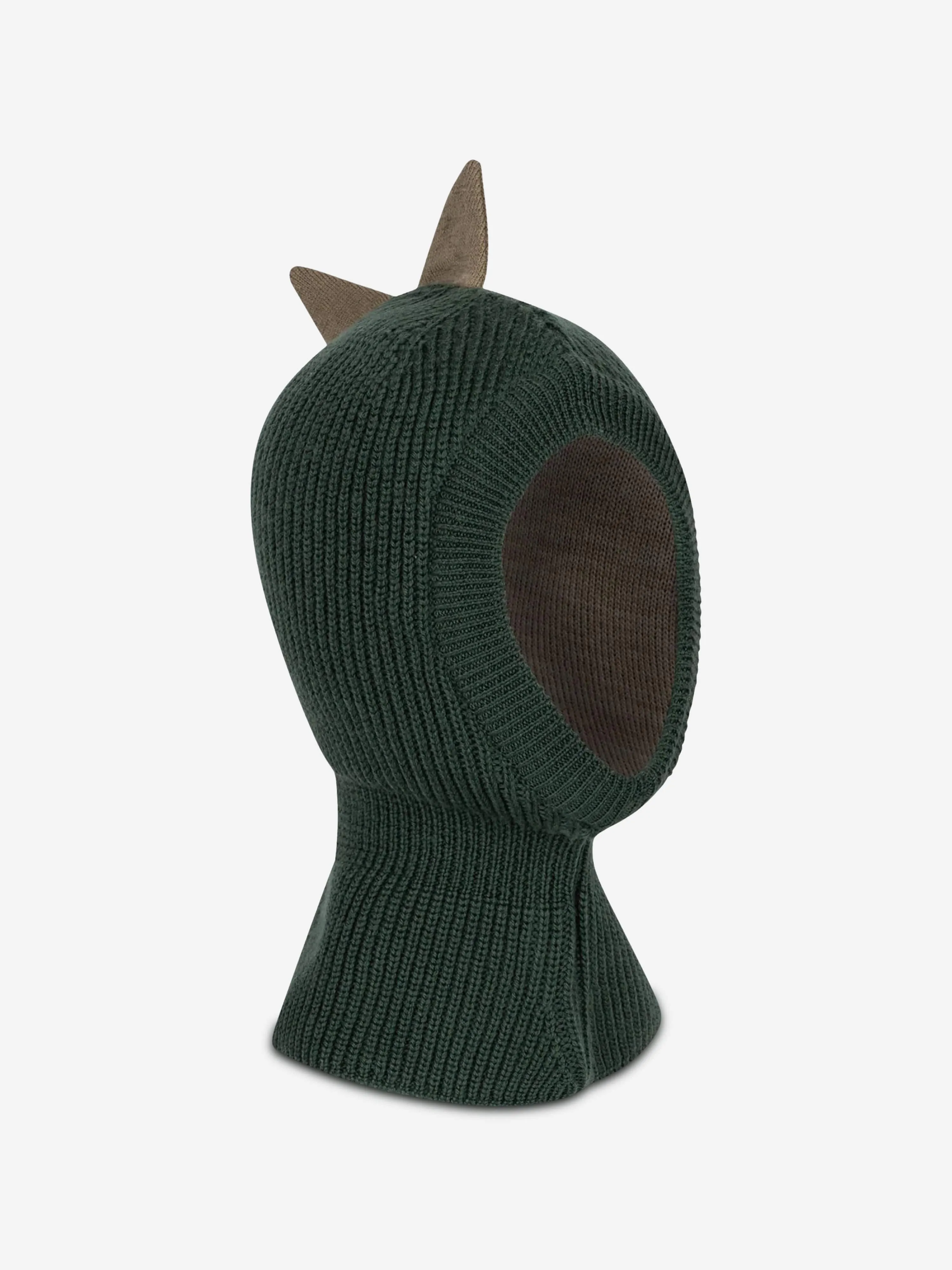 Konges Sljd Baby Boys Green Animal Balaclava