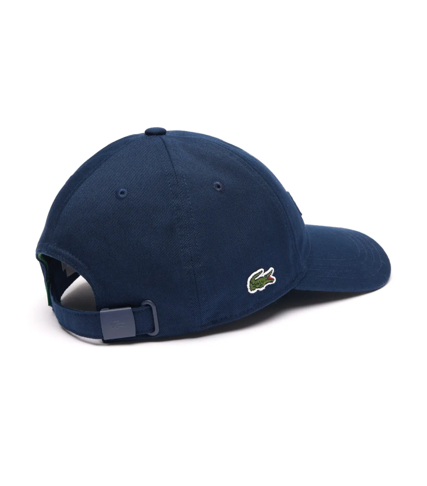 Lacoste Navy Blue Cap with 3D Embroidery