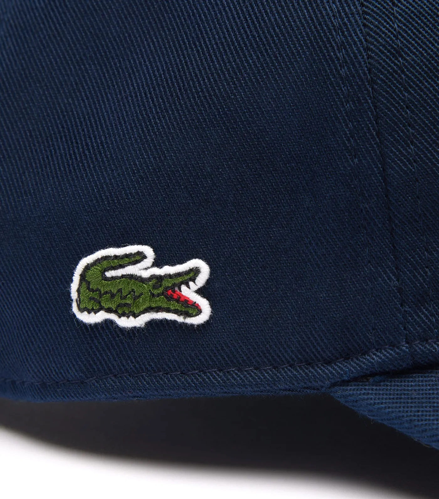 Lacoste Navy Blue Cap with 3D Embroidery