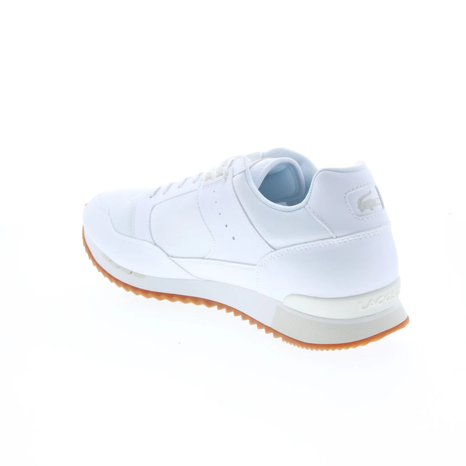 Lacoste Partner Piste 0722 2 Sma Mens White Lifestyle Sneakers Shoes