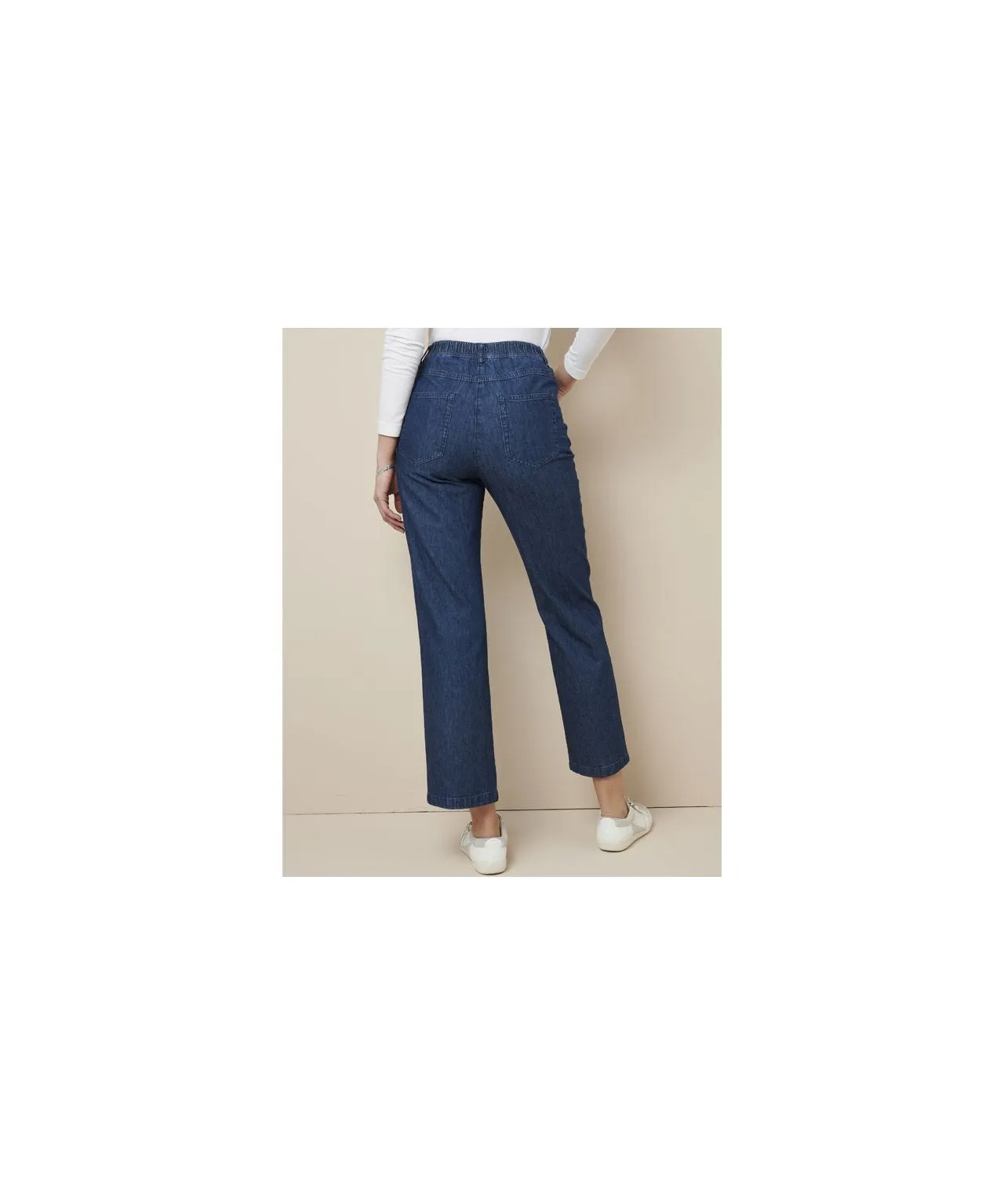 Women's Pull-On Denim Trousers