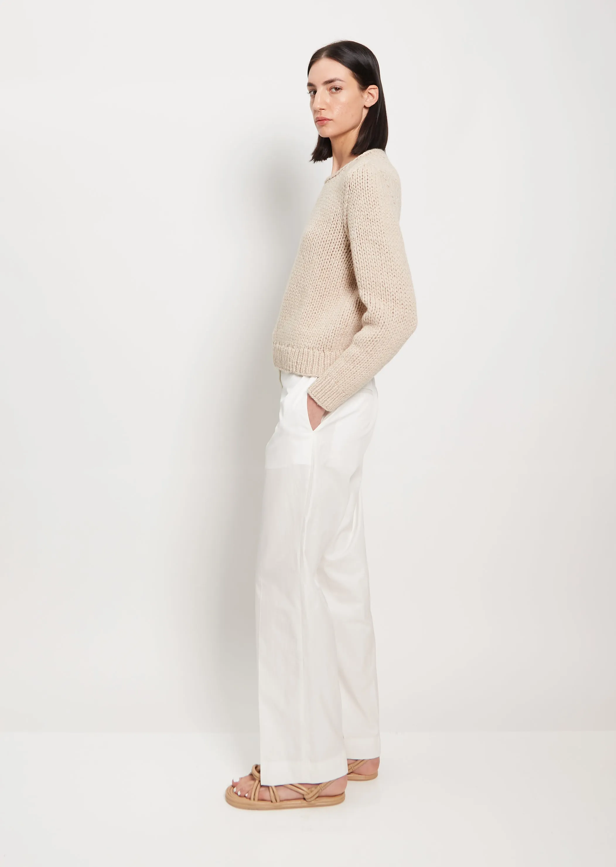 Lana Cashmere Knit Sweater