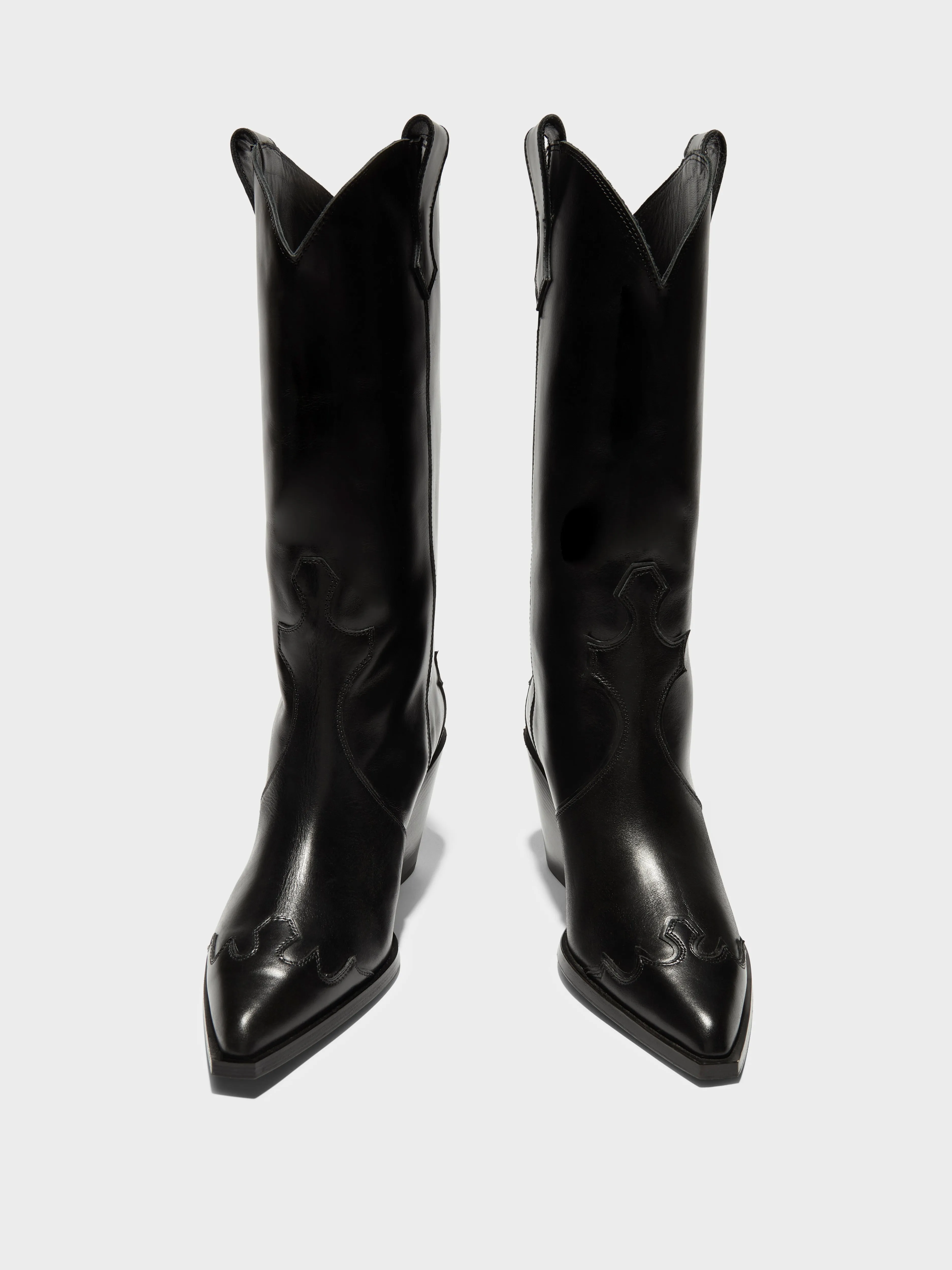 Leather Cowboy Boots by Ariel