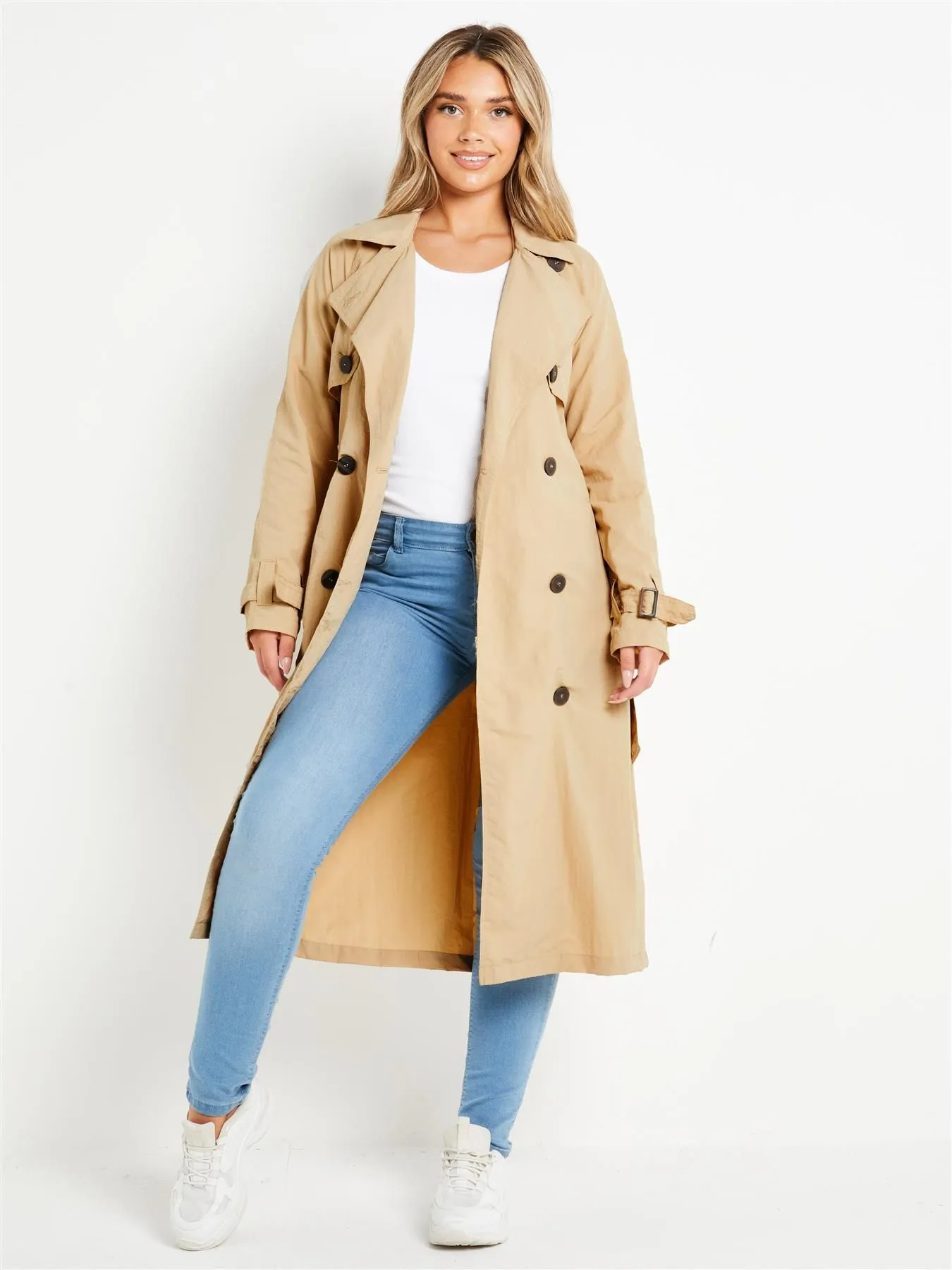 Lightweight Trench Coat Mac in UK Sizes 8 to 16