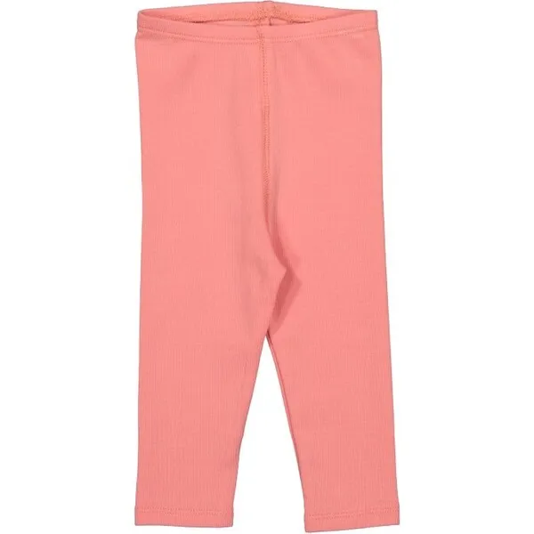 Lovely Littles Cotton Leggings, Coral