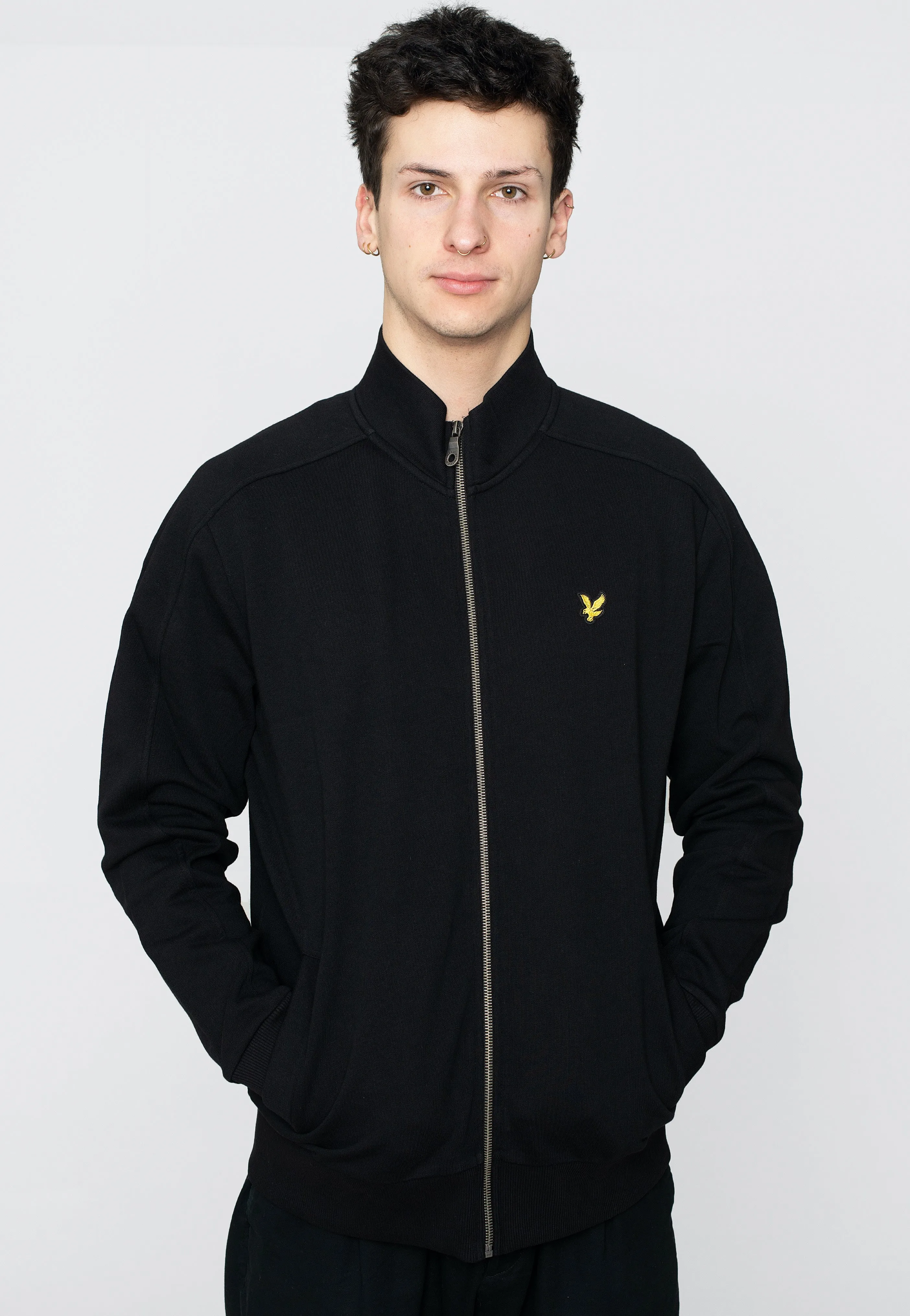 Lyle & Scott Jet Black Track Jacket