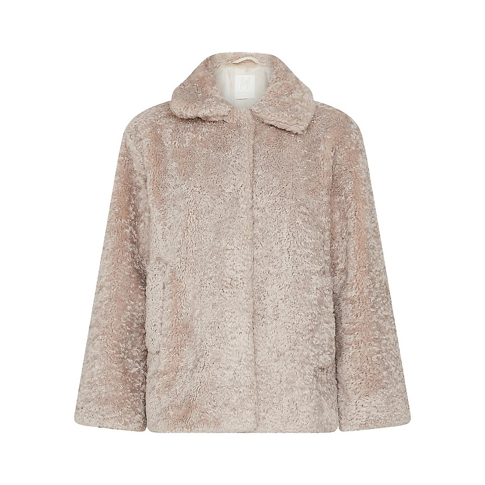 Marella Giudy Oversized Teddy Coat