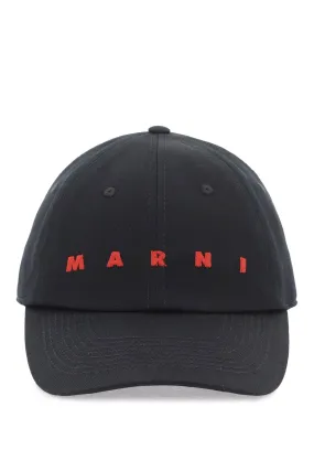 MARNI logo embroidered baseball cap