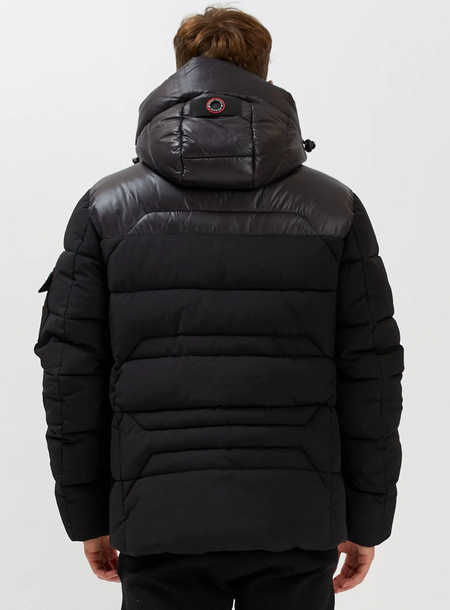 MAURICE Engineered Quilted Puffer Bomber Jacket