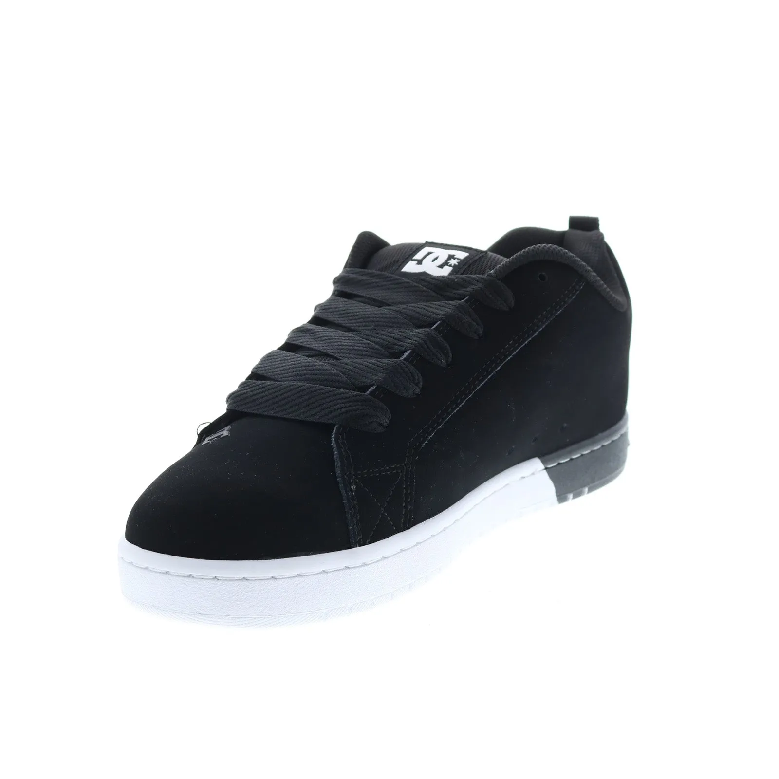 Men's Black Skateboard Sneakers - DC Court Graffik SQ ADYS100442-BWB