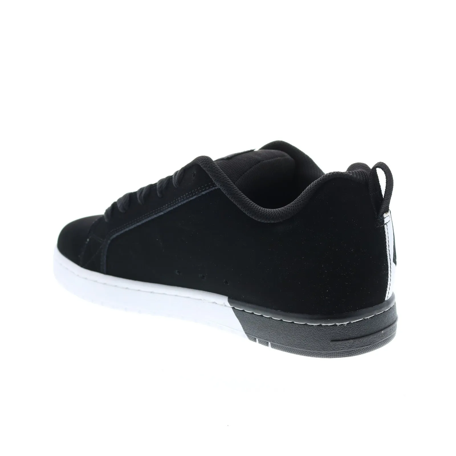 Men's Black Skateboard Sneakers - DC Court Graffik SQ ADYS100442-BWB