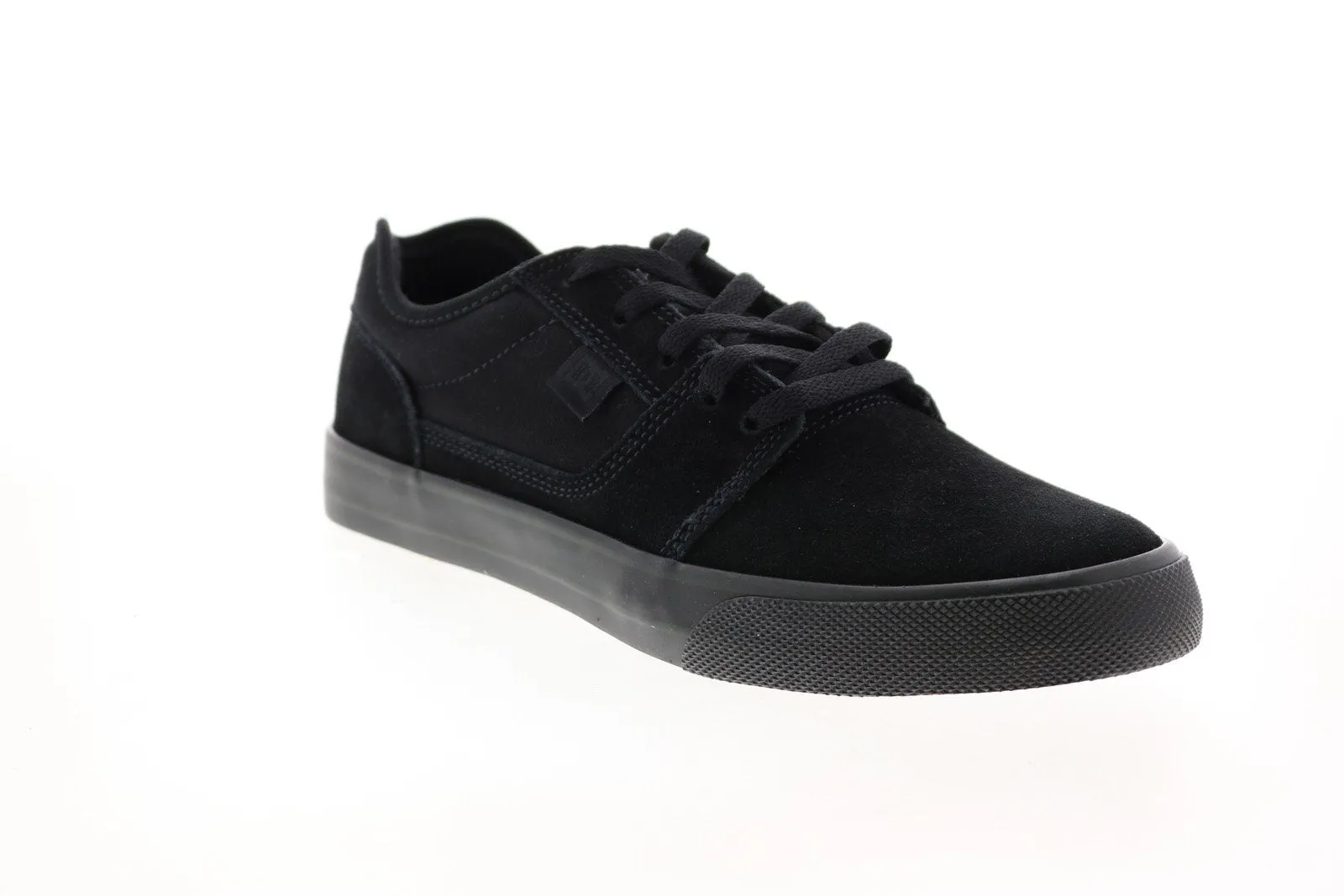 Men's Black Suede Skate-Inspired Sneakers - DC Tonik 302905