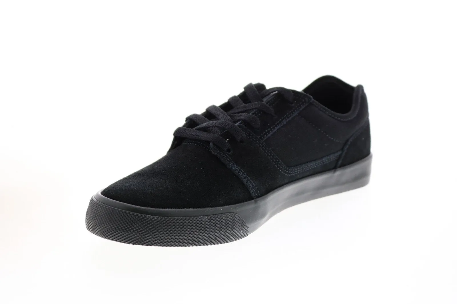 Men's Black Suede Skate-Inspired Sneakers - DC Tonik 302905