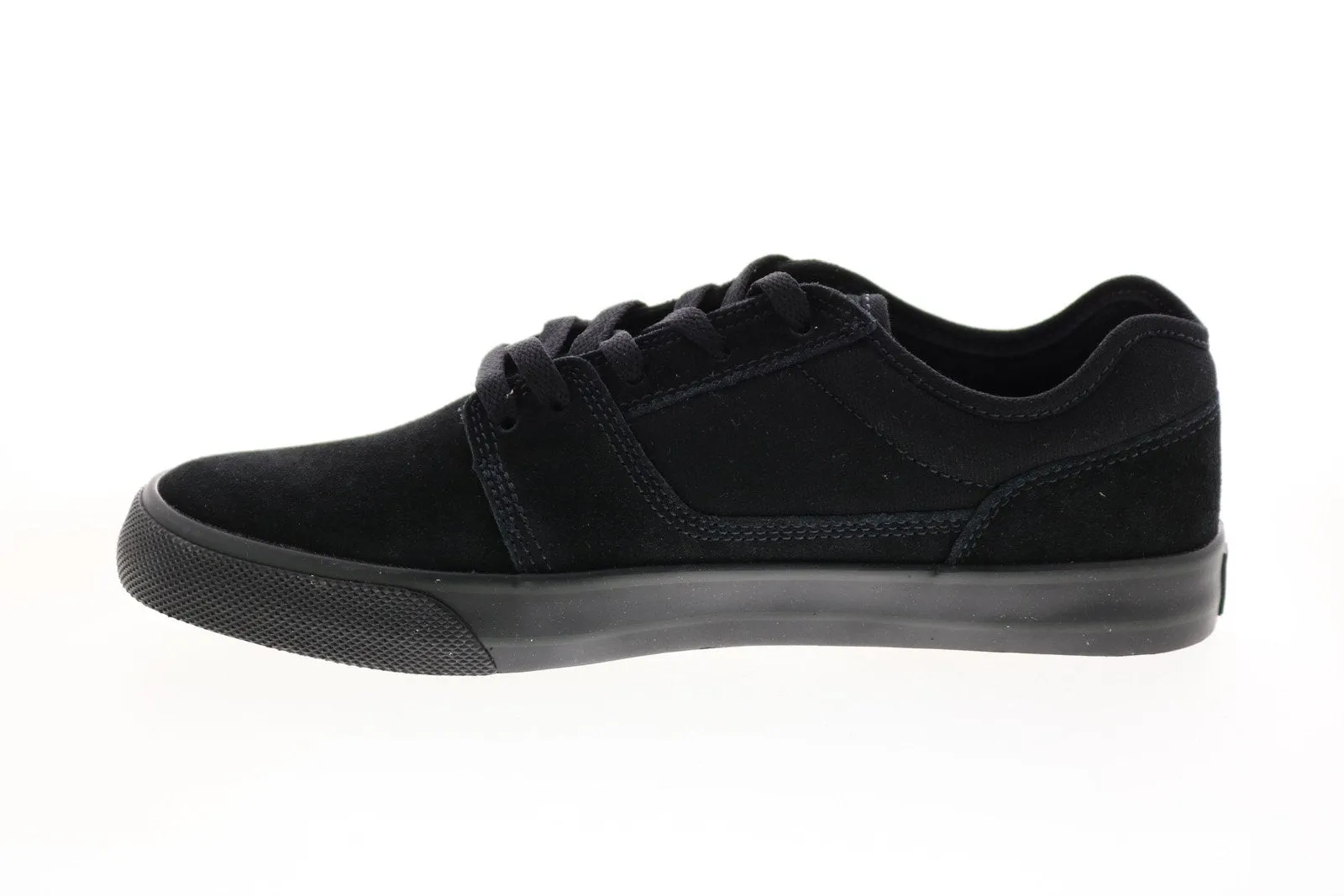 Men's Black Suede Skate-Inspired Sneakers - DC Tonik 302905