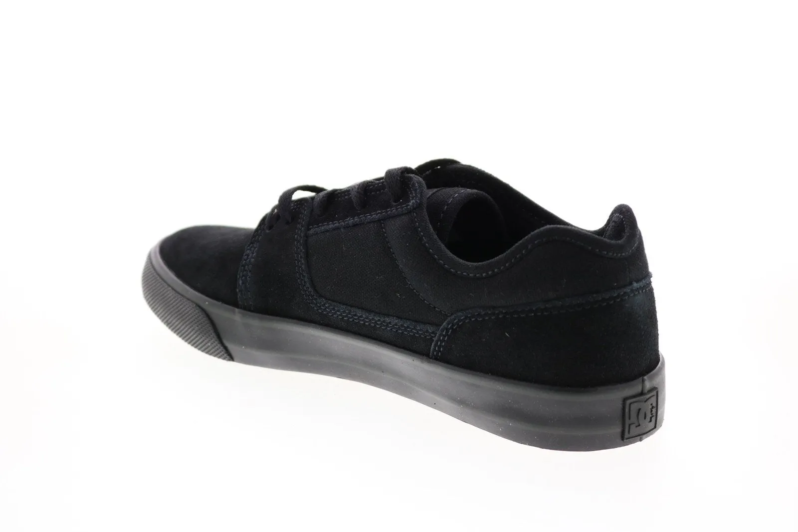 Men's Black Suede Skate-Inspired Sneakers - DC Tonik 302905