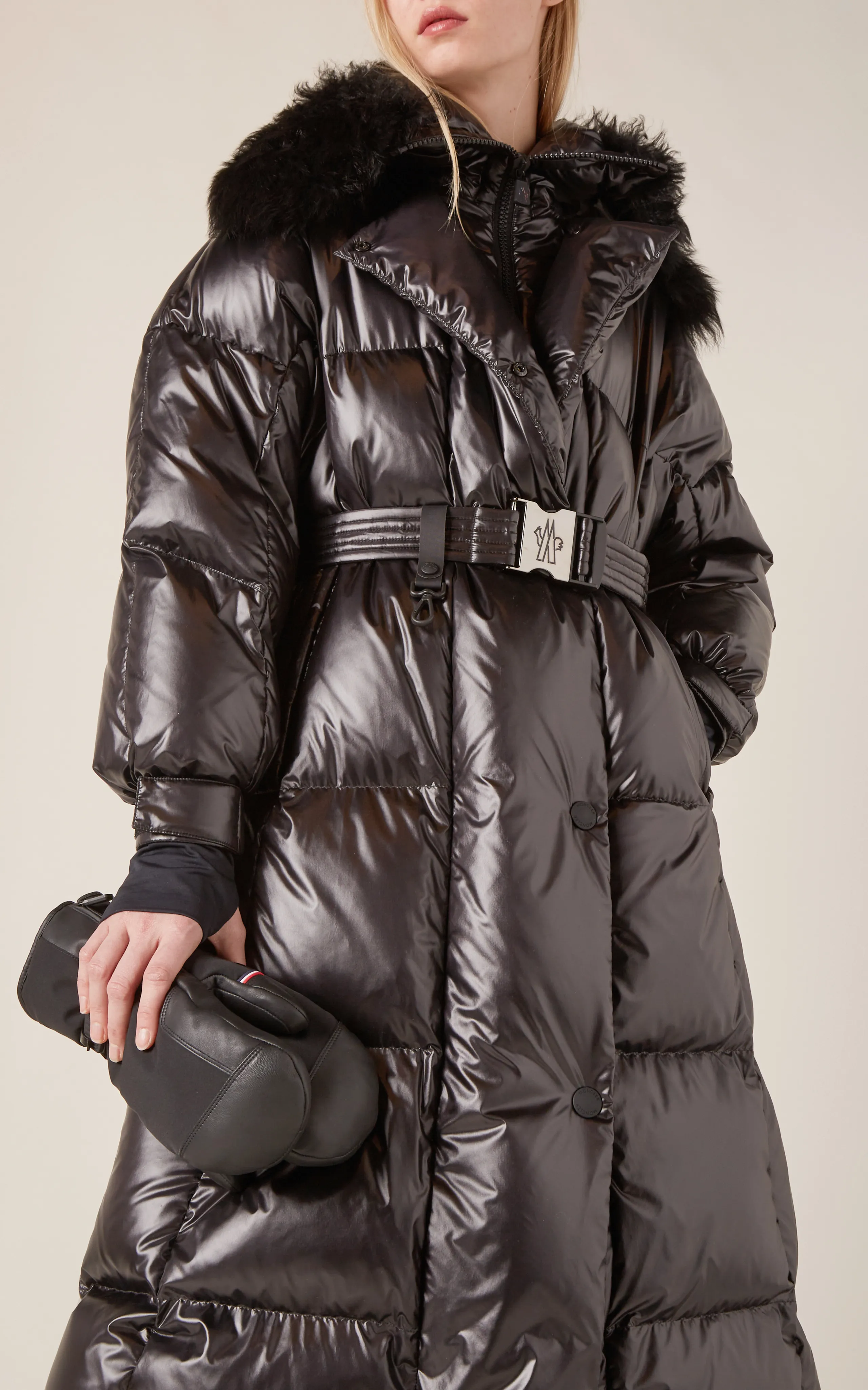 Moncler Long Down Coat for Women