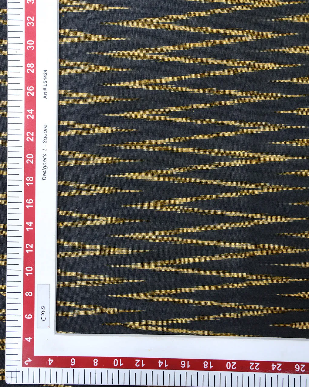 Multicolor Cotton Ikat Fabric